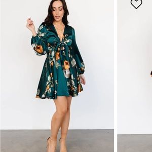 Baltic Born Woodbury Dress | Deep Topaz Floral